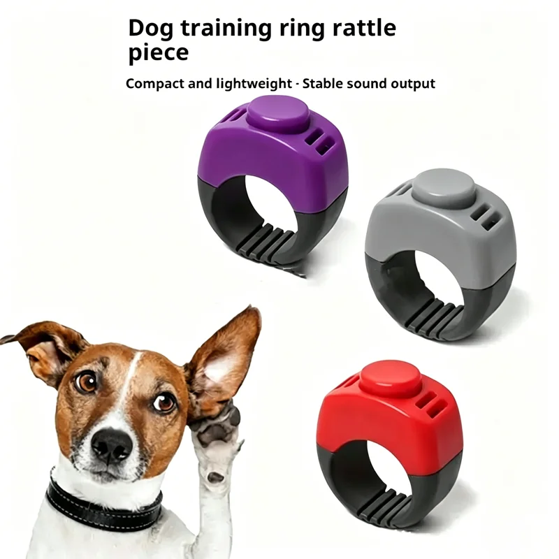Mini Finger Ring Pet Clicker Training Obedience Rattle Trainer Clicker for Dog Cat Training 1005012435826539