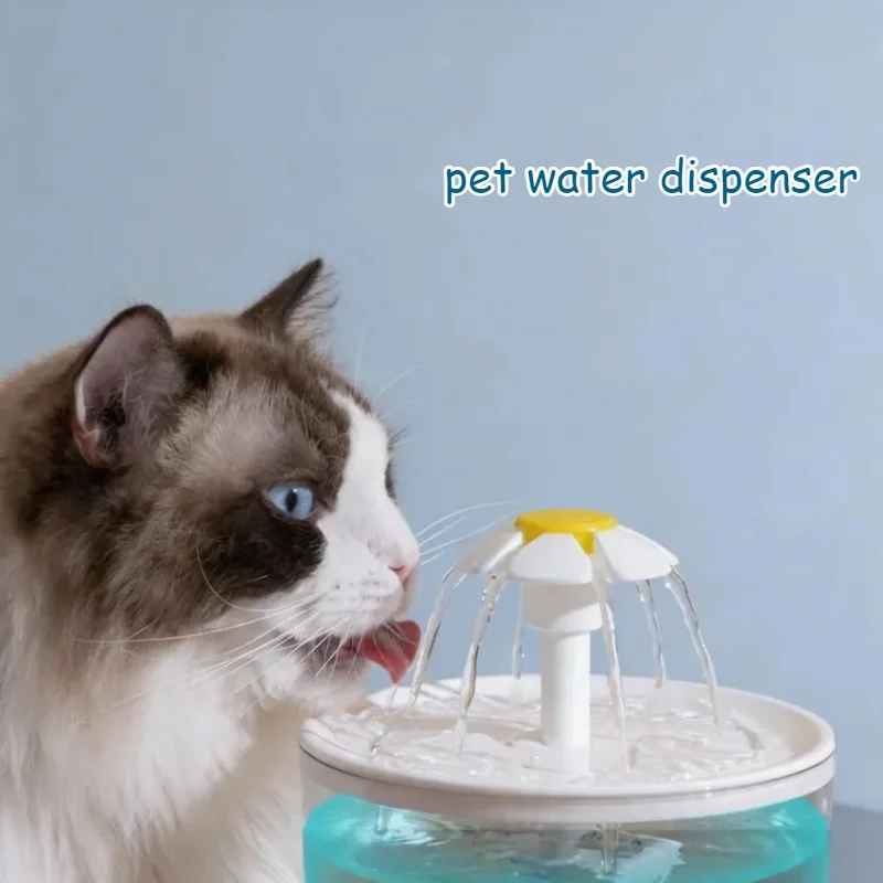 Large Capacity Pet Water Fountain Automatic Circulating Filter Drinking Dispenser for Cats Small 1005012437044333