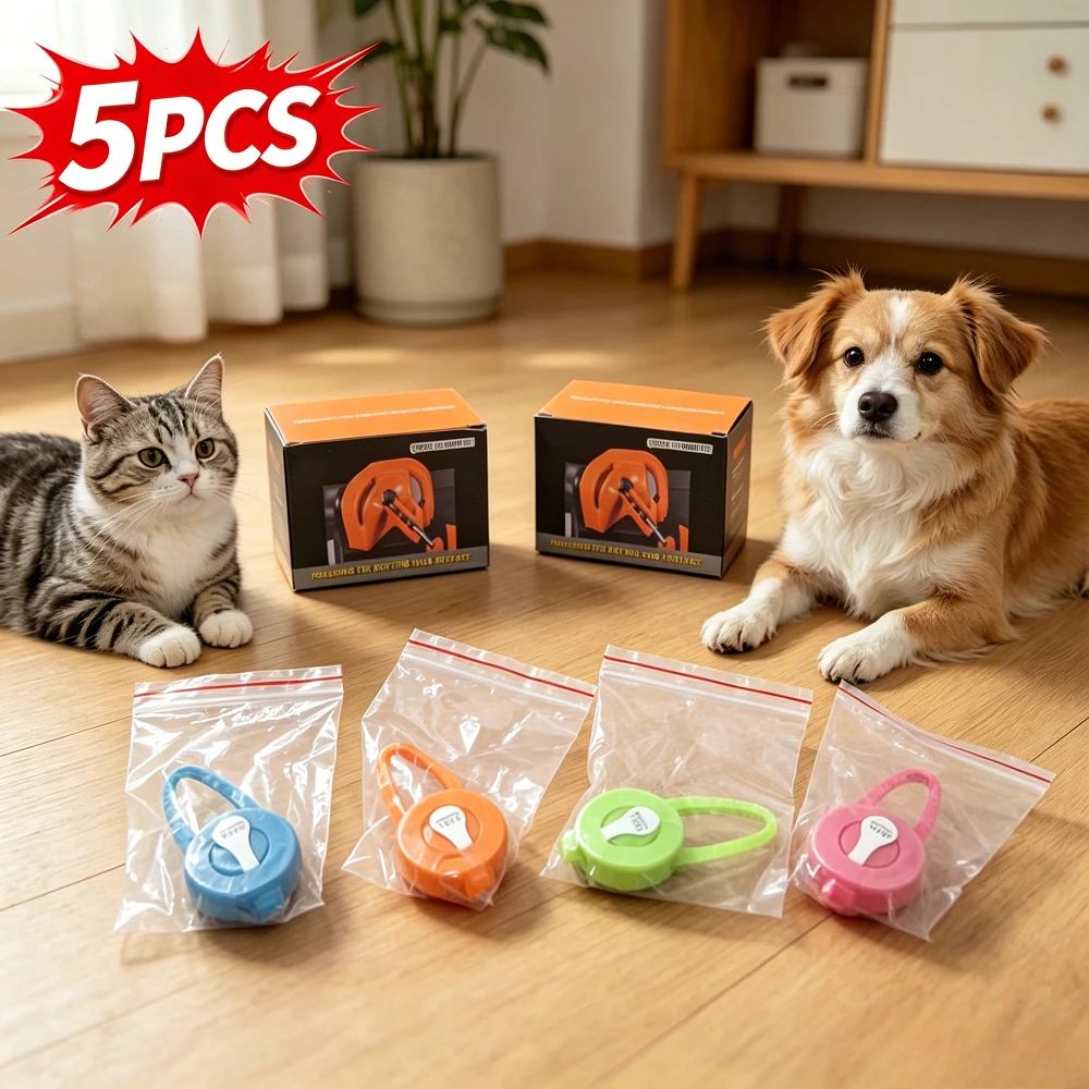 Silicone LED Glow Pet Pendant Luminous Dog Cat Tag Anti-Lost Night Walking Flash Ornament For (5Pcs) 1005012438109809