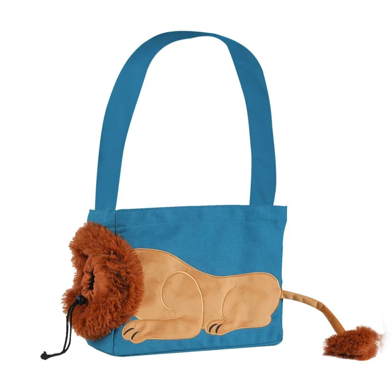 Portable Pet Carrier Bag Cute Animal Design Cat Dog Shoulder Crossbody Soft Breathable Mesh Travel 1005012438653892