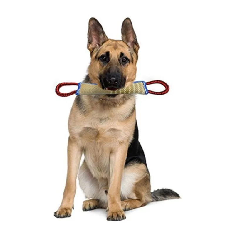 Dog Tug Toy Training Bite Pillow Jute Bite Toy Best for Tug of War Puppy Training Play Interactive 1005012441752710