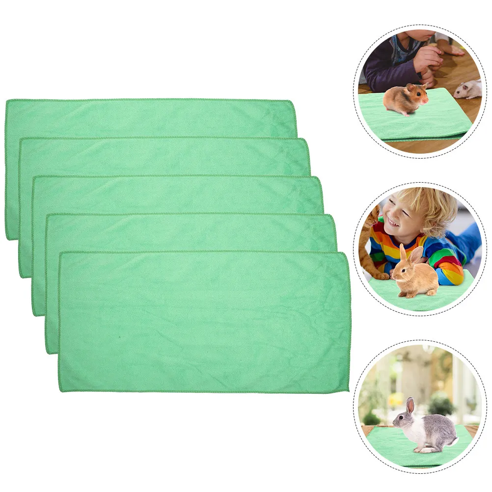 Guinea Pig Bedding Pet Blanket Reusable Washable Small Animal Cage Sleeping Mat Warm Pad (5Pcs) 1005012443989843