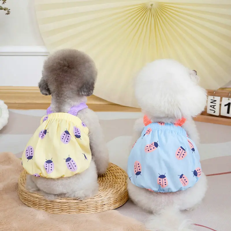 Pet Clothes Dog Clothes Spring and Summer Cat Clothes Thin 25 Spider Suspender Skirt 1005012445516629
