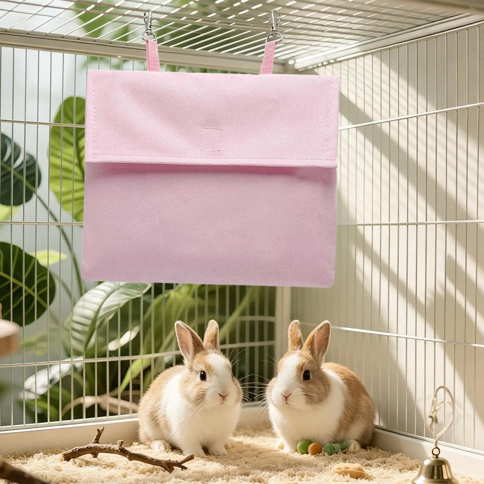 Small Animals Cooling Supplies Pet Cage Ice Pack with Hangable Sleeve for Summer Hot Days Rabbits 1005012448219034