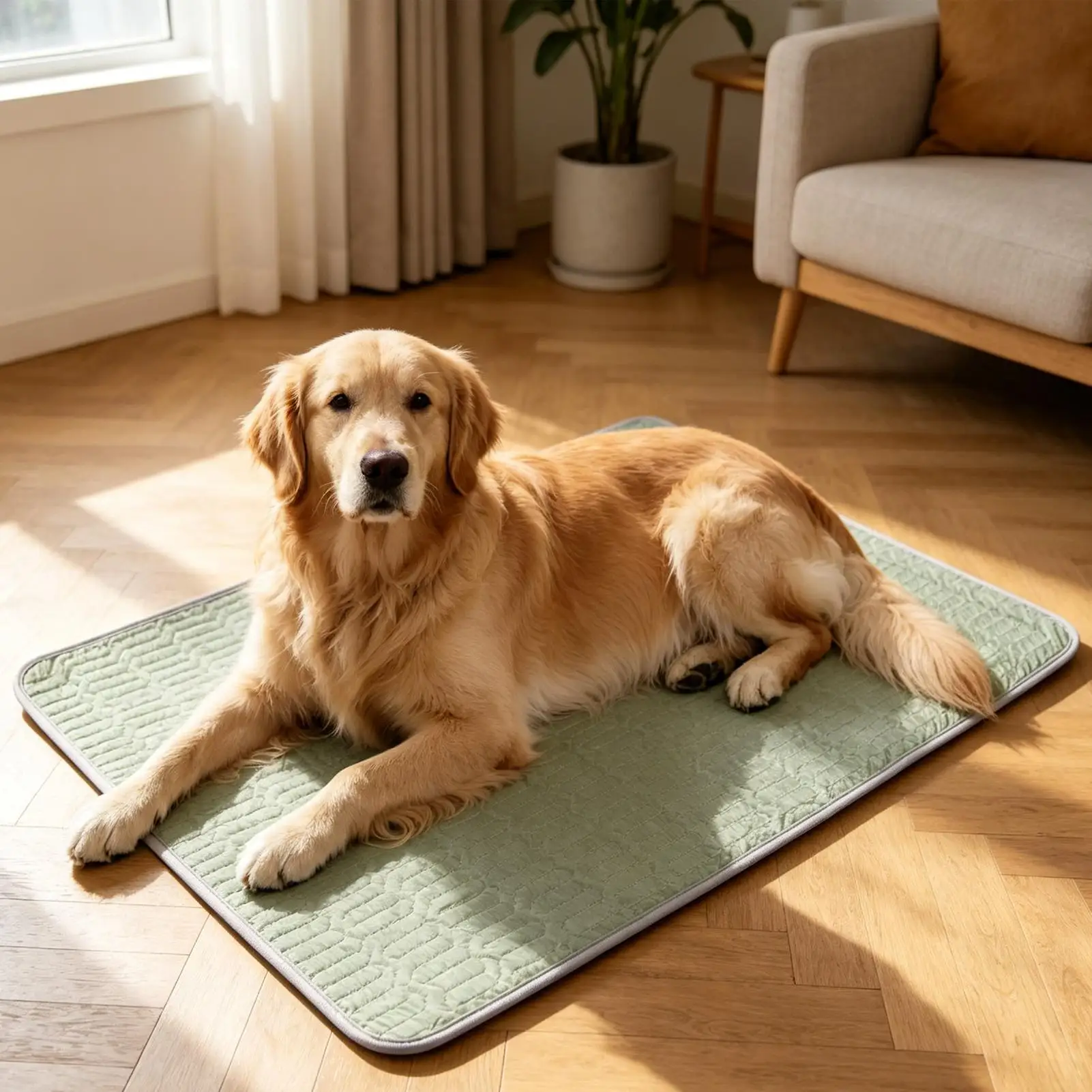 Breathable Non Slip Cooling Mat for Dogs Reusable Washable Structure Create Cool Rest Space 1005012449409593
