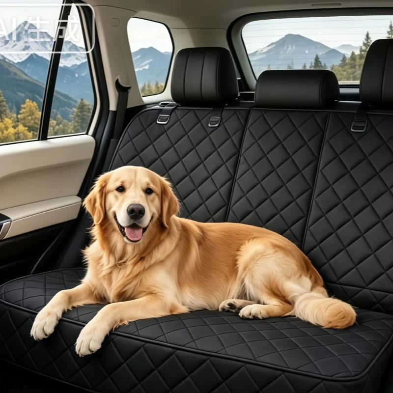 Waterproof Dog Car Seat Cover Pet Travel Mattress Protector with Middle Seat Armrest for Dogs 1005012450177018