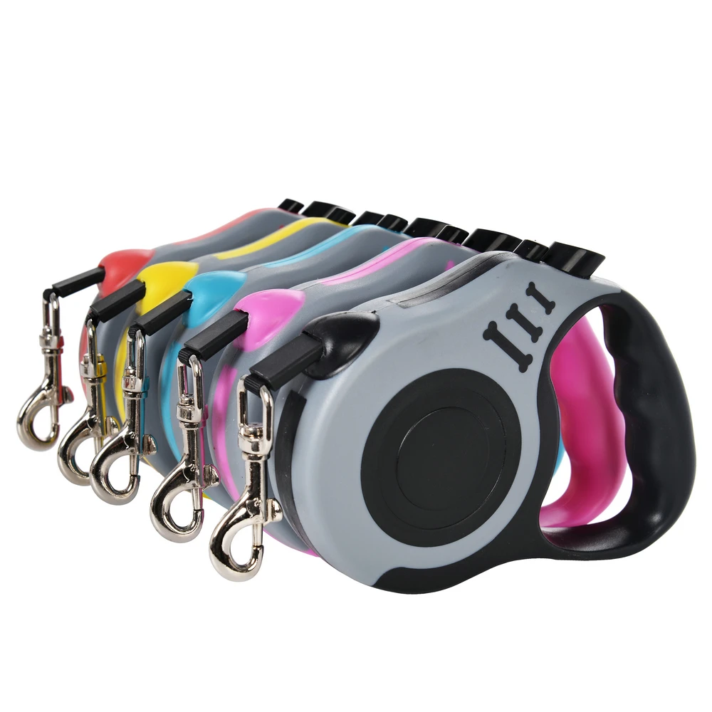 5m Dog Leash for Small Dogs Cat Automatic Retractable Durable Nylon Lead Puppy Outdoor Travel (3m) 1005012452861363