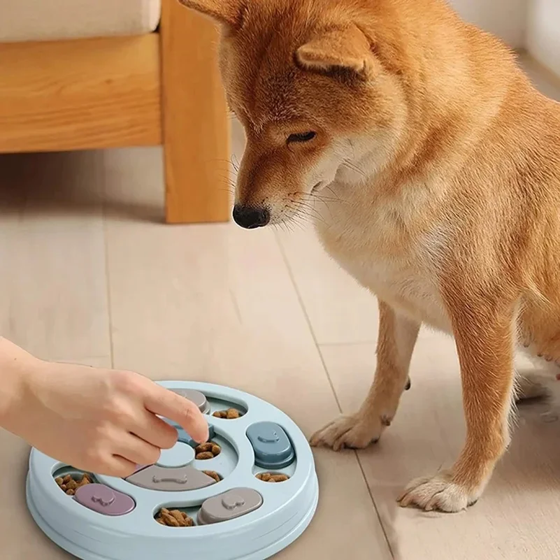 Dog Food Hiding Bowl, Slow Food Training, Dog Educational Toy to Relieve Boredom 1005012453754107