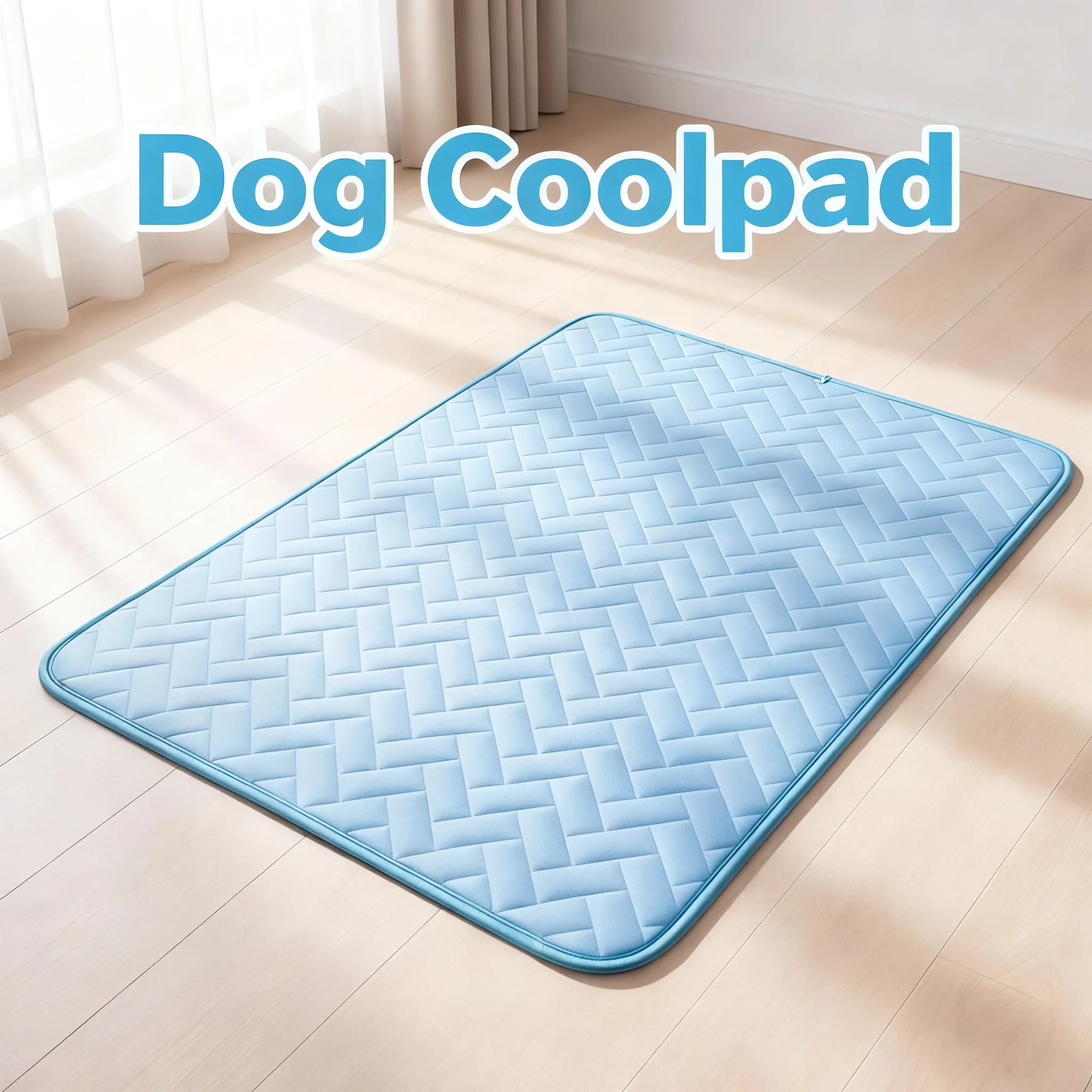 Dog Coolpad Ice Silk Pet Cooling Mat, Breathable Washable Summer Cool Pad for Dogs Cats 1005012453778775