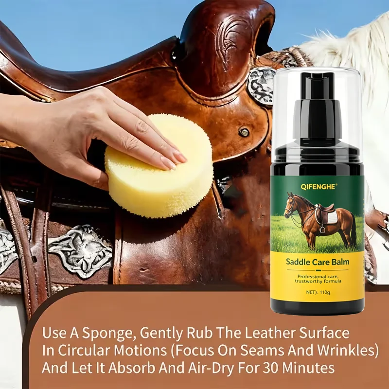 Saddle Care Balm Restore Leather Saddle Lustre Professional Maintenance Balm for Saddle Pads 1005012456175266