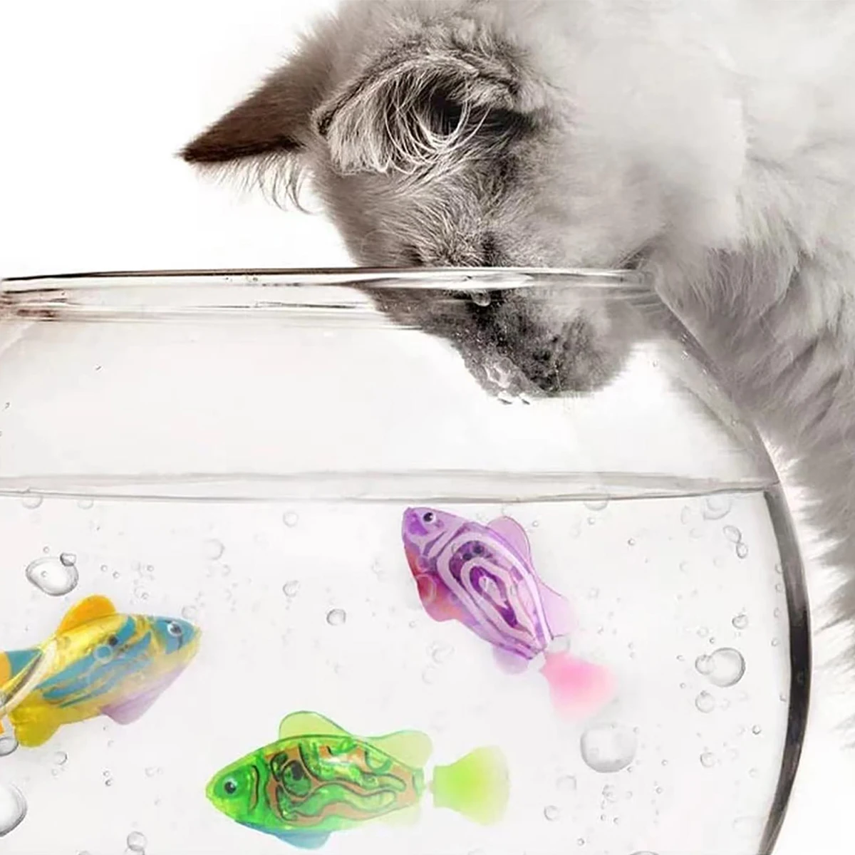 Pet Cat Self-Entertainment Toys Pet Training Fish Toys 1005012457686663