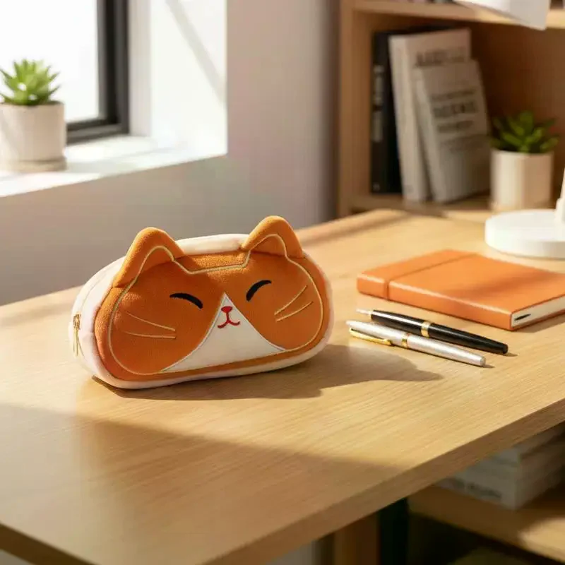 Cat Pen Case - Large Capacity, Perfect Birthday Gift for Primary and Secondary School Students 1005012459218365