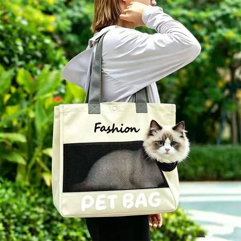 Portable and Breathable Pet Bag for Cats and Dogs, Large Capacity Pet Carrier for Cats 1005012460620988