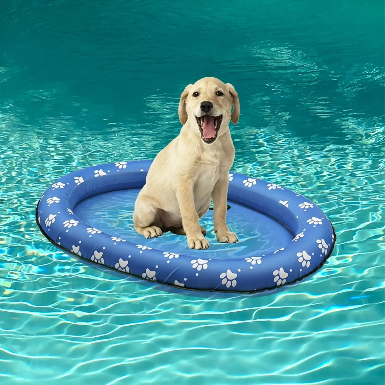 Dog Pool Float Waterproof Portable Foldable Dog Swimming Float Soft Cooling Pet Dogs Float PVC Pet 1005012462053461