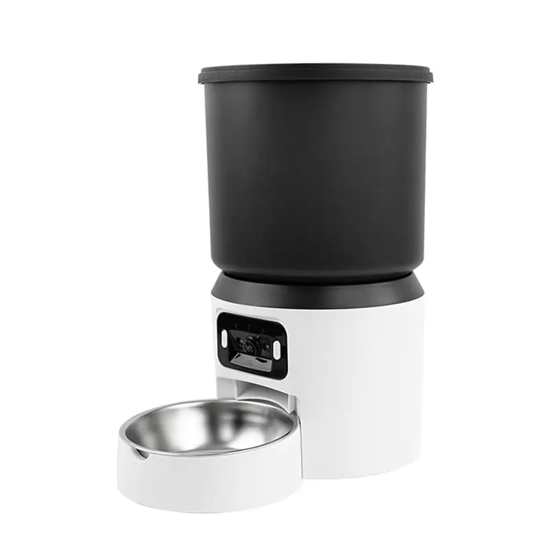 Bsevb-Automatic Cat Feeder Automatic with App Automatic Feeder Cat Dry Food 1005012463001870