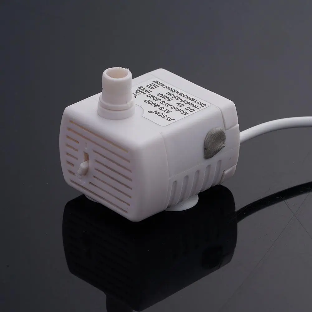 Pet Water Fountain Pump Quiet Prevent Dry Burning USB Powered DC Brushless Motor Mini Cat Water 1005012465957224