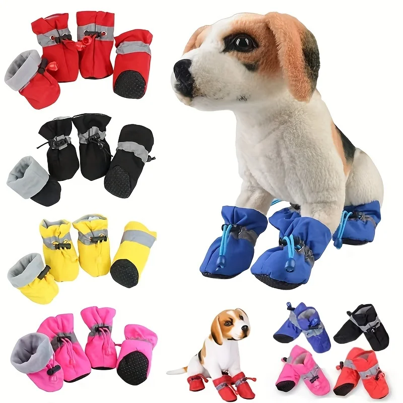 Waterproof Soft Bottom Dog Boots Pet Dog Shoes Puppy Outdoor for Cat Chihuahua Rain 1005012469922352