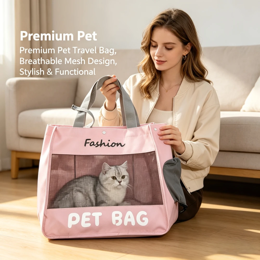 Pet Cat Carrier Bag Outdoor Travel Backpack for Cats Small Dogs Breathable Cat Carrying Bag Pet 1005012470888578