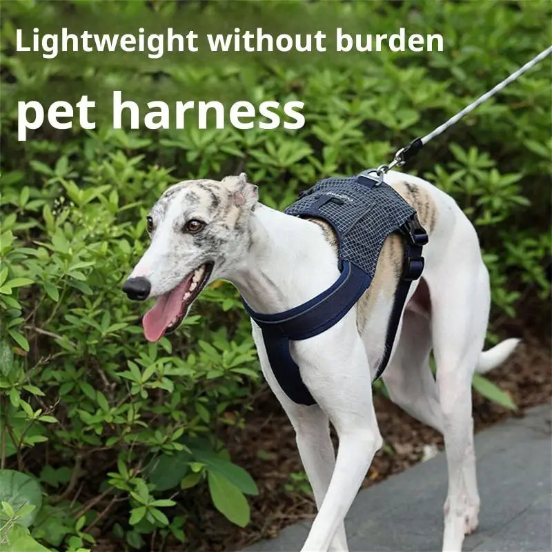 Adjustable Puppies and Cats Harnesses Vest Soft Meshes Dogs Harnesses Pet Walking Rope Vest 1005012470960055