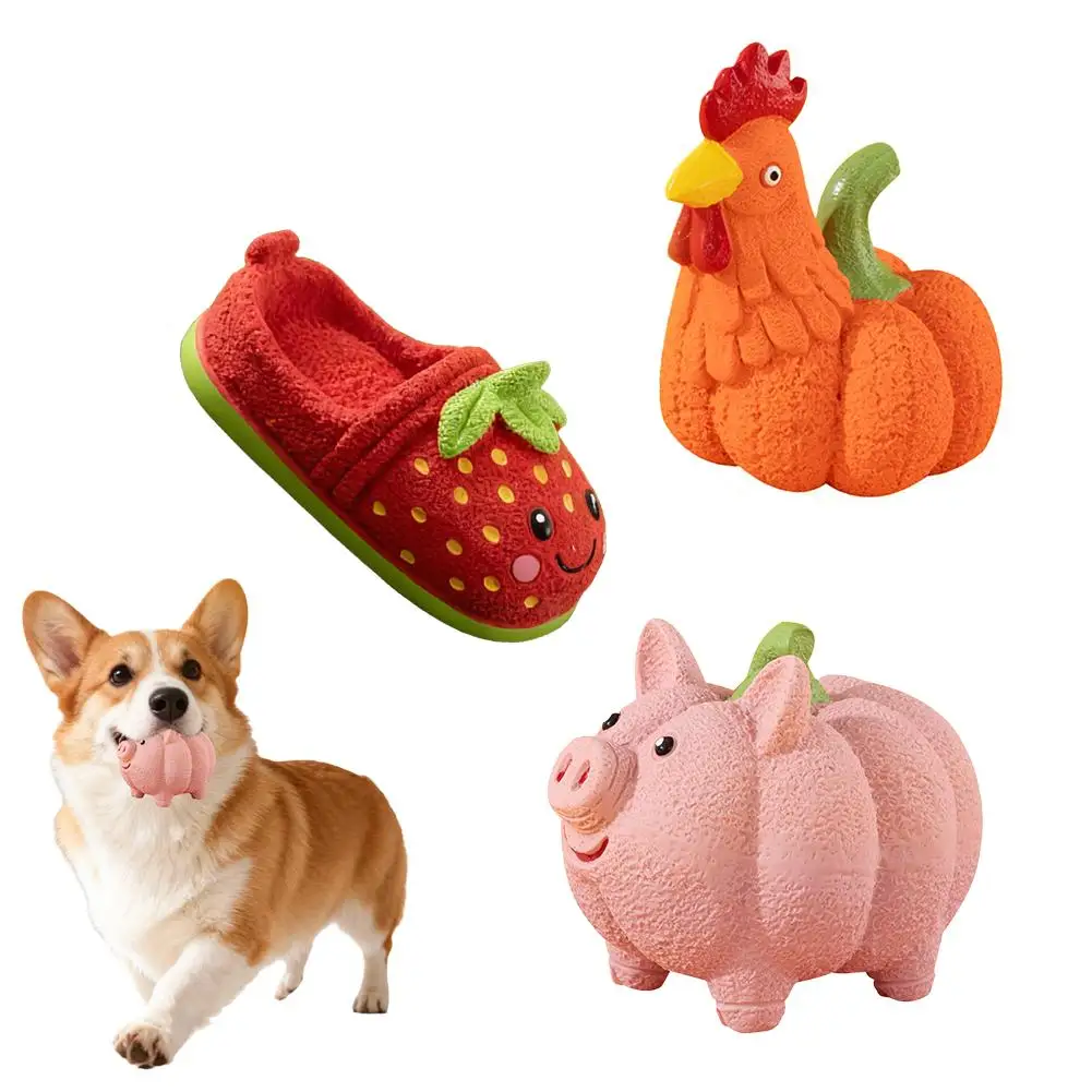 Latex Dog Chew Toys for Aggressive Chewers Durable Natural Rubber Puppy Teething Toy Interactive 1005012473197517
