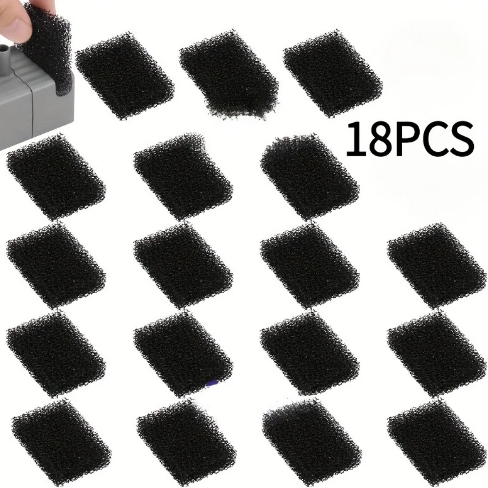 8/18pcs Pet Fountain Replacement Filter Cat Water Filter Replacement Foam Filter Compatible 1005012474926484