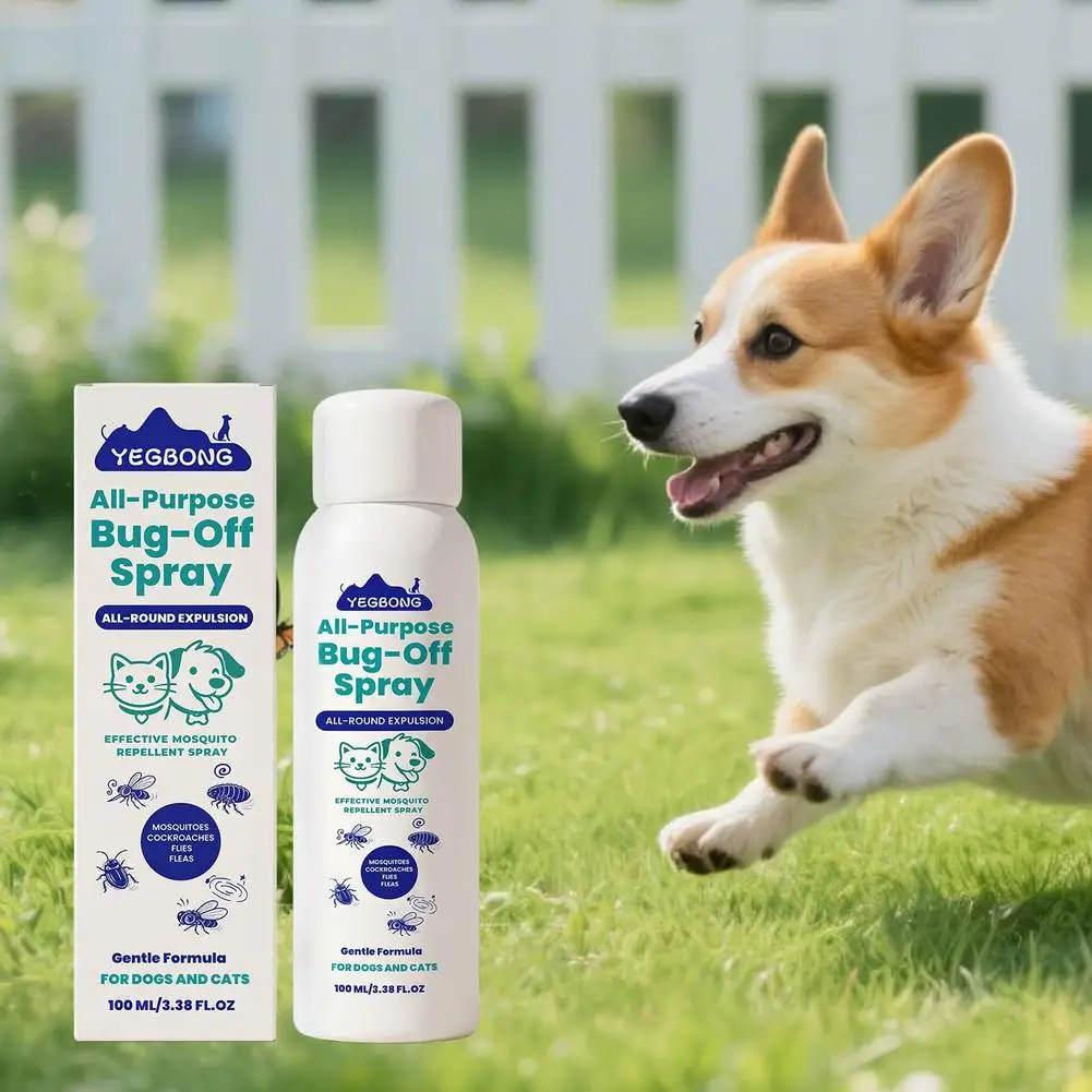 Outdoor Pet Bug Repellent Spray Gentle No Irritating Prevent Fleas Ticks Mosquitoe Universal Body 1005012477042241