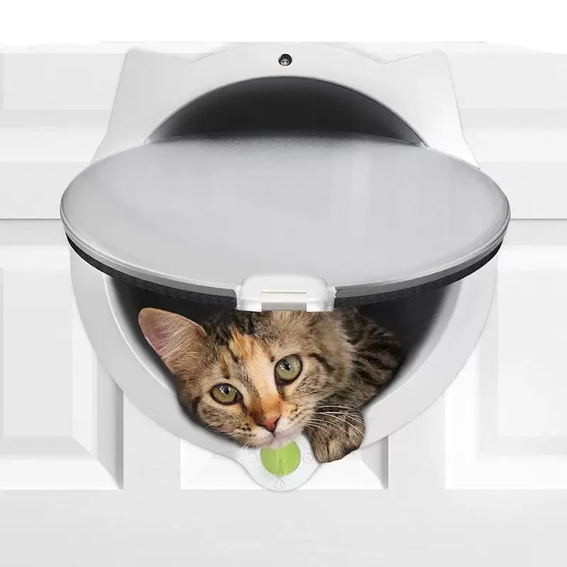 Pet House Cat with Cute and Compact Door Opening That Can Control the Direction of Entry and Exit 1005012477650119