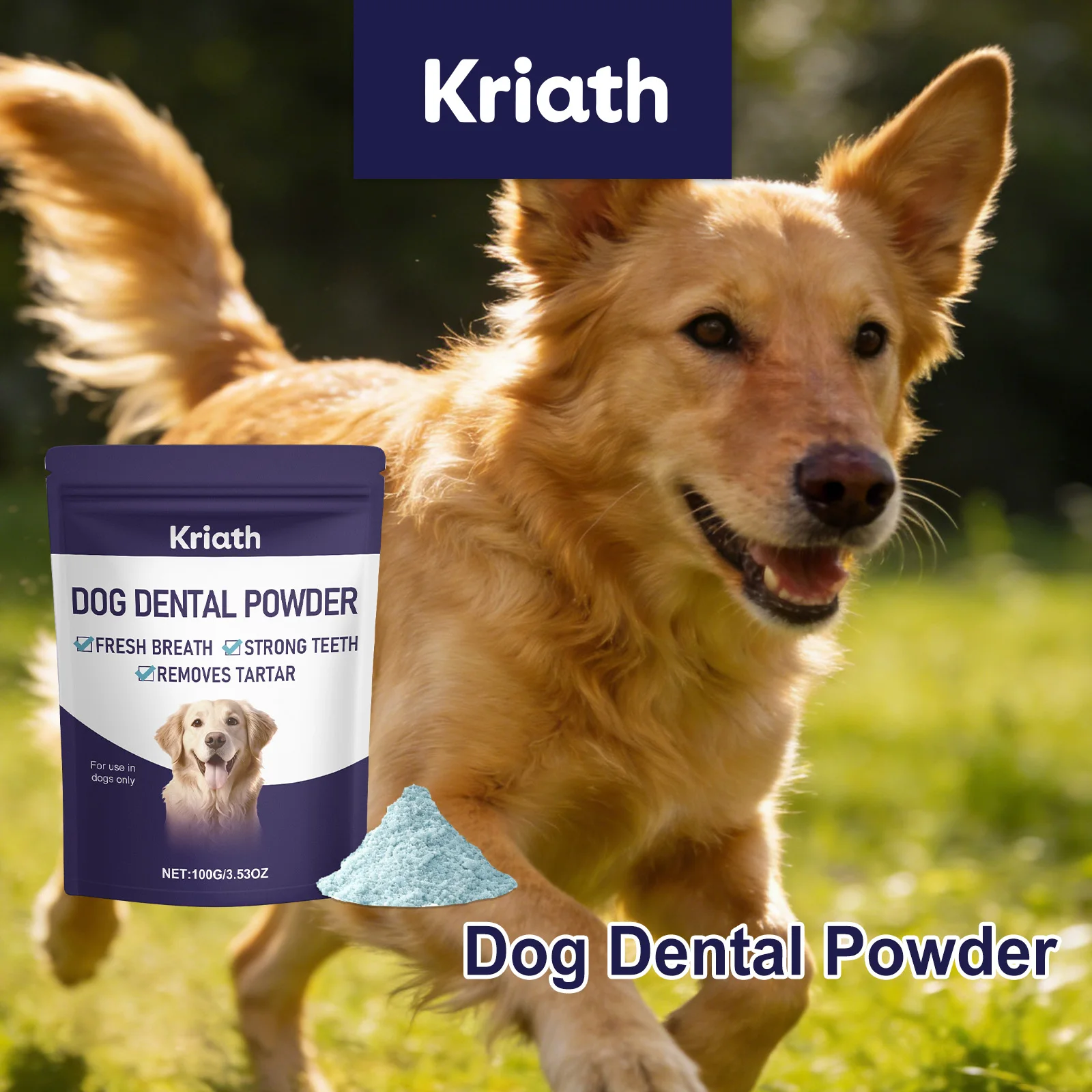 Pet Dental Care Powder Natural Teeth Cleaning Plaque Tartar Control Healthy Gums Boost Immunity 1005012478215354