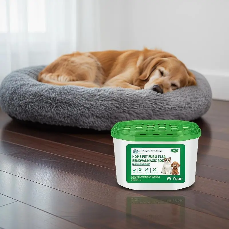 Pet Odor Eliminator and Fur Removal Magic Box Air Freshener for Home Cat Litter Pet Hair Area Musty 1005012479086546