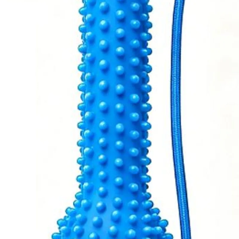 PVC Dog Chew Toys with Pull Rope Dog Toothbrushing Toy Bite-Resistance Dual-Action Canine Dental 1005012480448329