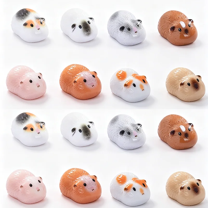 Mini Guinea Pig Miniature Figurine Ornament Desk Decoration Home Ornament Creative DIY Home (30pcs) 1005012480963218