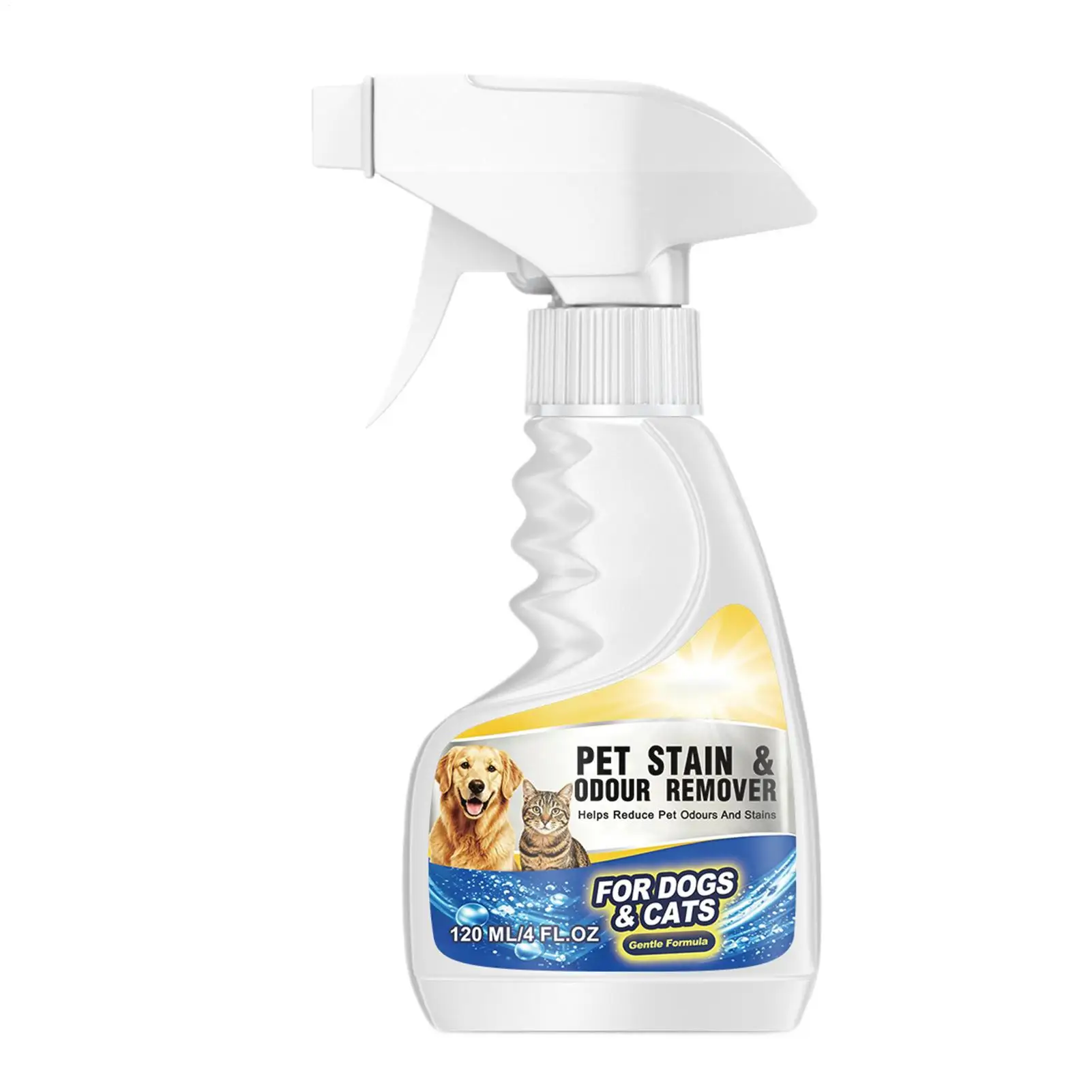 Odor Eliminator for Cat 120ml Safe Pet Urine Cleaning Spray Carpet Stain Cleaner Small Medium Large 1005012482563107