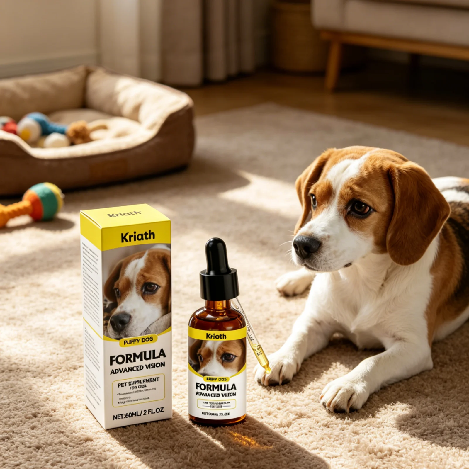 Kriath Dog Eye Supplements Canine Protection Maintain Health Improve Nutrient Absorption Gentle 1005012485051939