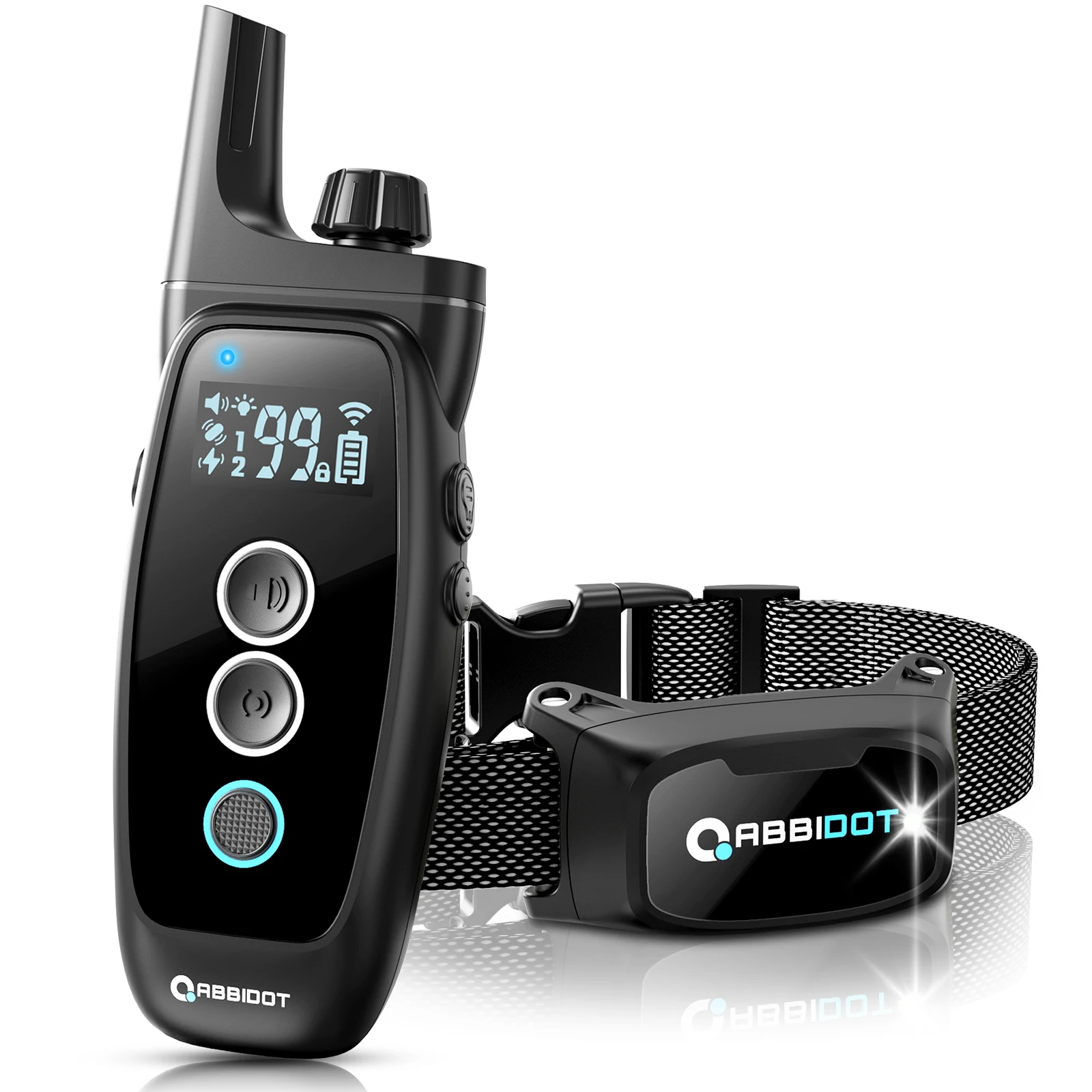 ABBIDOT T50 Dog Training Shock Collar, 3300FT Remote with LED Light, Rechargeable 1005012485982825