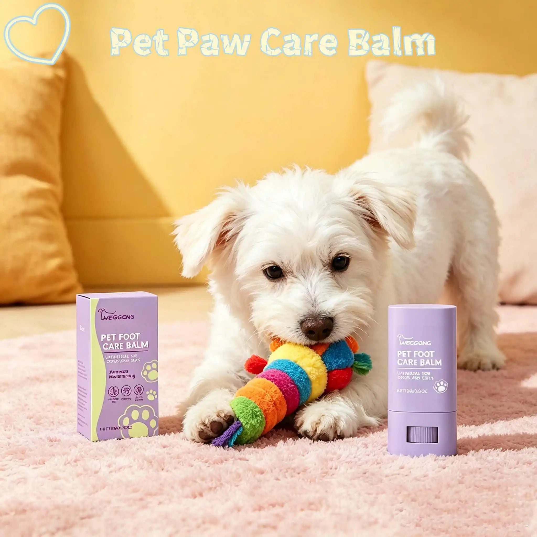 Pet Paw Cream Soothes Cracked Keeps Soft Protection Moisturizing Dryness Ph Balanced Cats and Dogs 1005012487855473