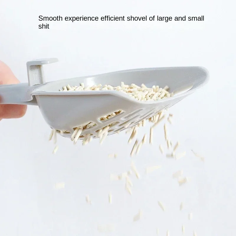 Self Cleaning Cat Litter Scoop Plastic Shovel with Base Kitten Toilet Cleaning Tool Essential Cat 1005012489497089