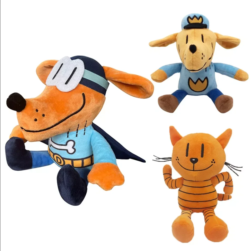 New Dog Man Plush Toys Doll Dogman Plush Soft Stuffed Cartoon Animals Toys Gifts for Children Kids 1005012492758508