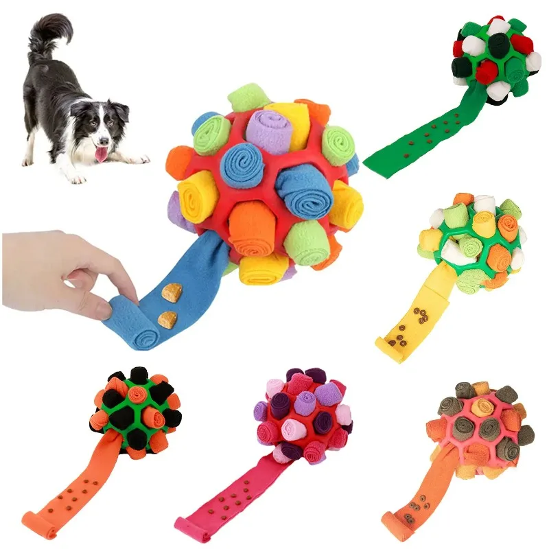Dog Sniffing Ball Toy, Dog Puzzle Hidden Food Ball Toy, Educational Anti-Tampering Home Pet Toy 1005012493098223