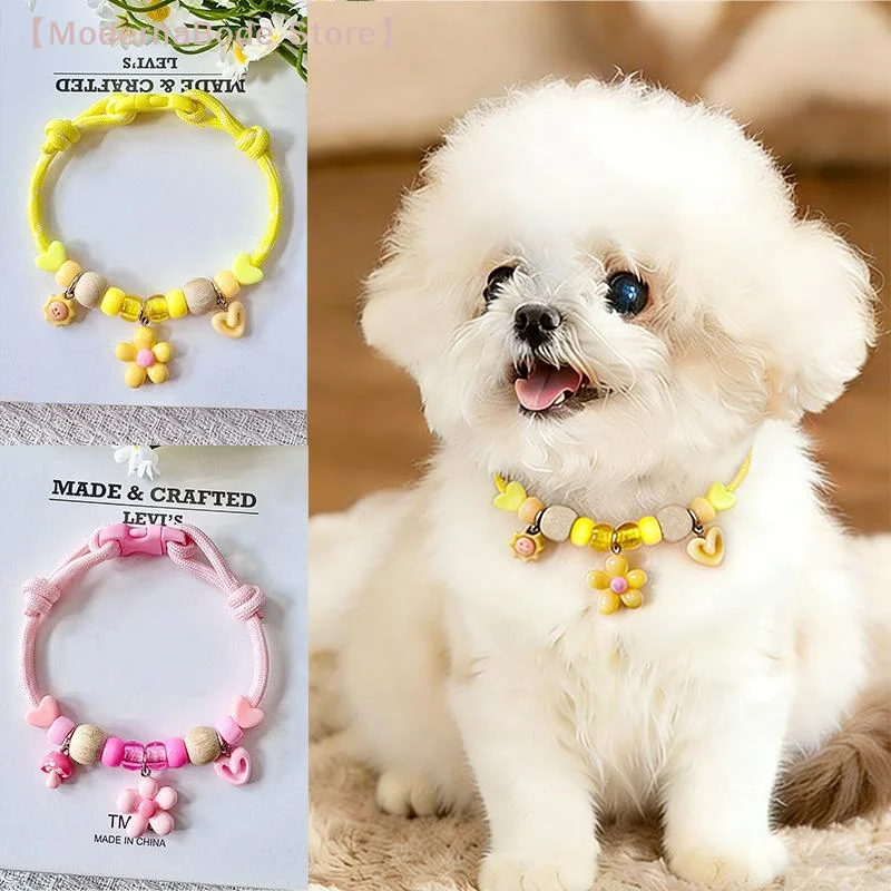 Adjustable Pet External Deworming Collar Cute Design Macaron Color Adjustable Cat/Dog Pet Collar 1005012493740649
