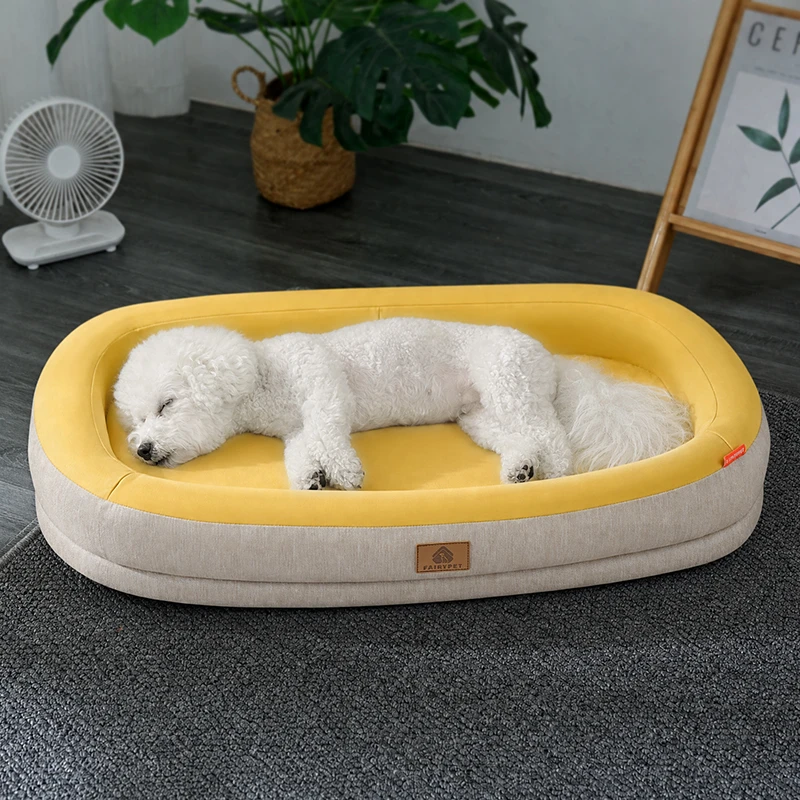 Cooling Dog Bed Summer Pet Sofa Bed Washable Soft Sleeping Mat for Small Medium Large Dogs Cats 1005012495007305