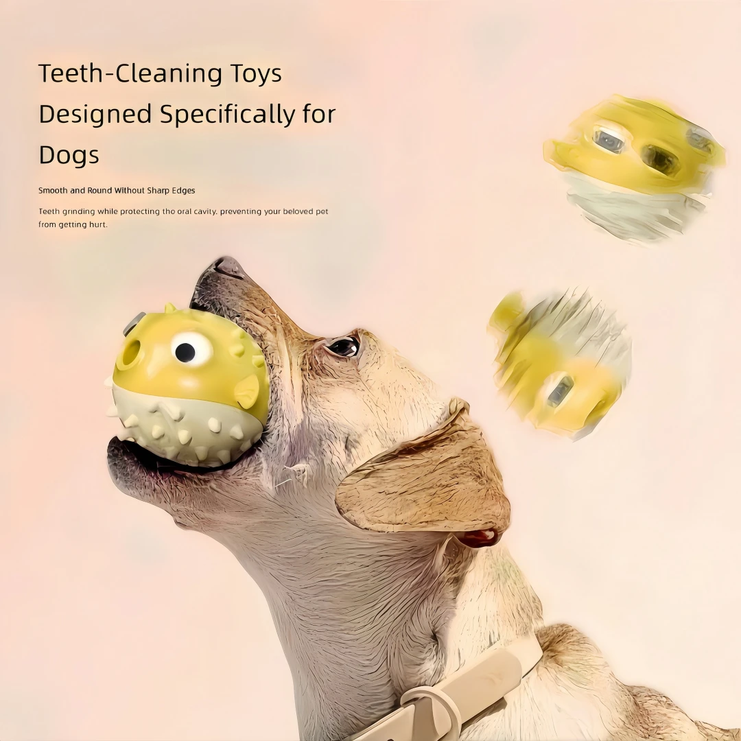 Dog Toy River Dolphin Fish Boredom Relief Gadget for Teething and Chewing 1005012495330418