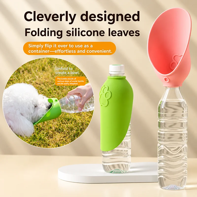 Portable Folding Dog Water Dispenser Outdoor Walking Pet Cup Convenient Travel Doggie Water Bowl 1005012499787339