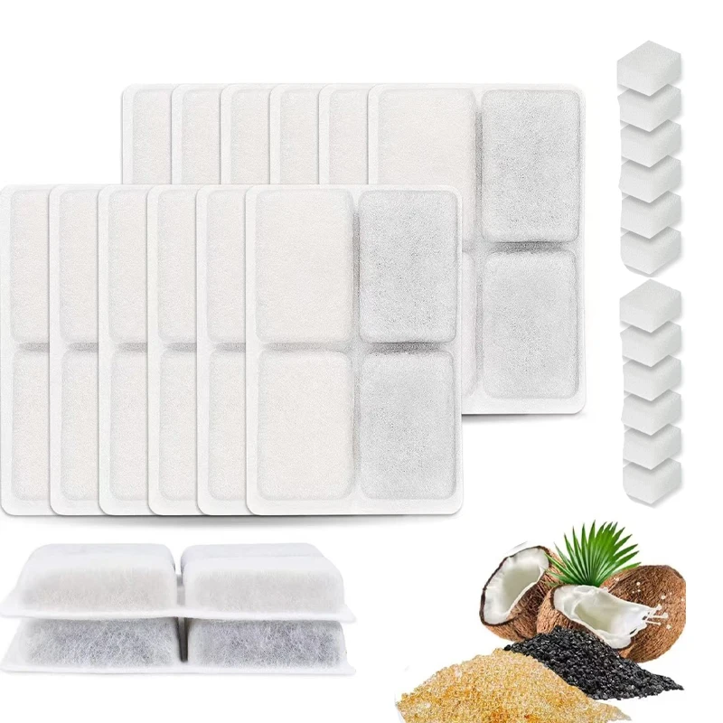 12PCS Cat Water Fountain Filters and Foams (6PCS) 1005012500481459