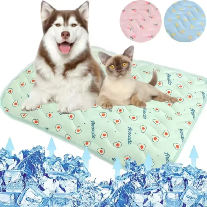 New Summer Cooling Dog Mat Summer Pad Breathable Pet Bed Sofa Washable Blanket for Small Medium 1005012502533895