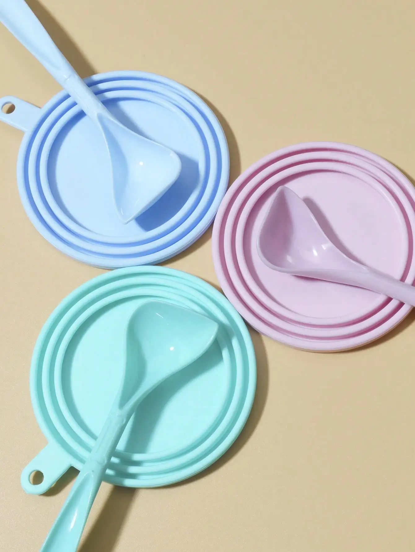 Of Pet Food Can Lids and Spoons, Universal Can Lids, Pet Food Storage Container Lids (1 Set) 1005012502918584