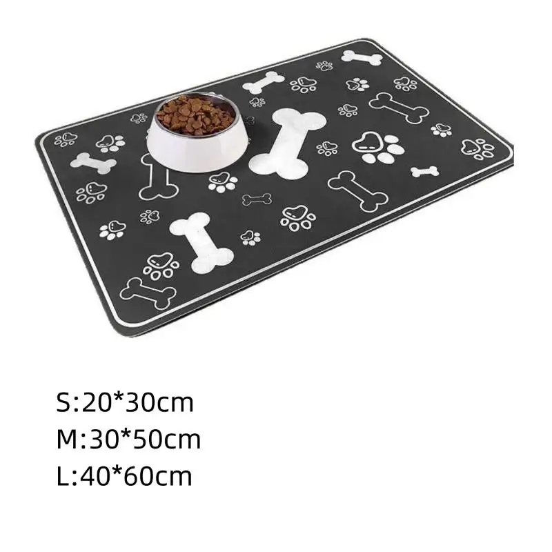 Waterproof Placemat for Dog & Cat Food & Water Bowls 1005012506472388