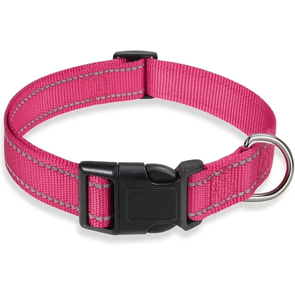 Dog Collar Adjustable Soft Neoprene Padded Nylon Pet Collars with Buckle for Medium Dogs Puppy 1005012506985585