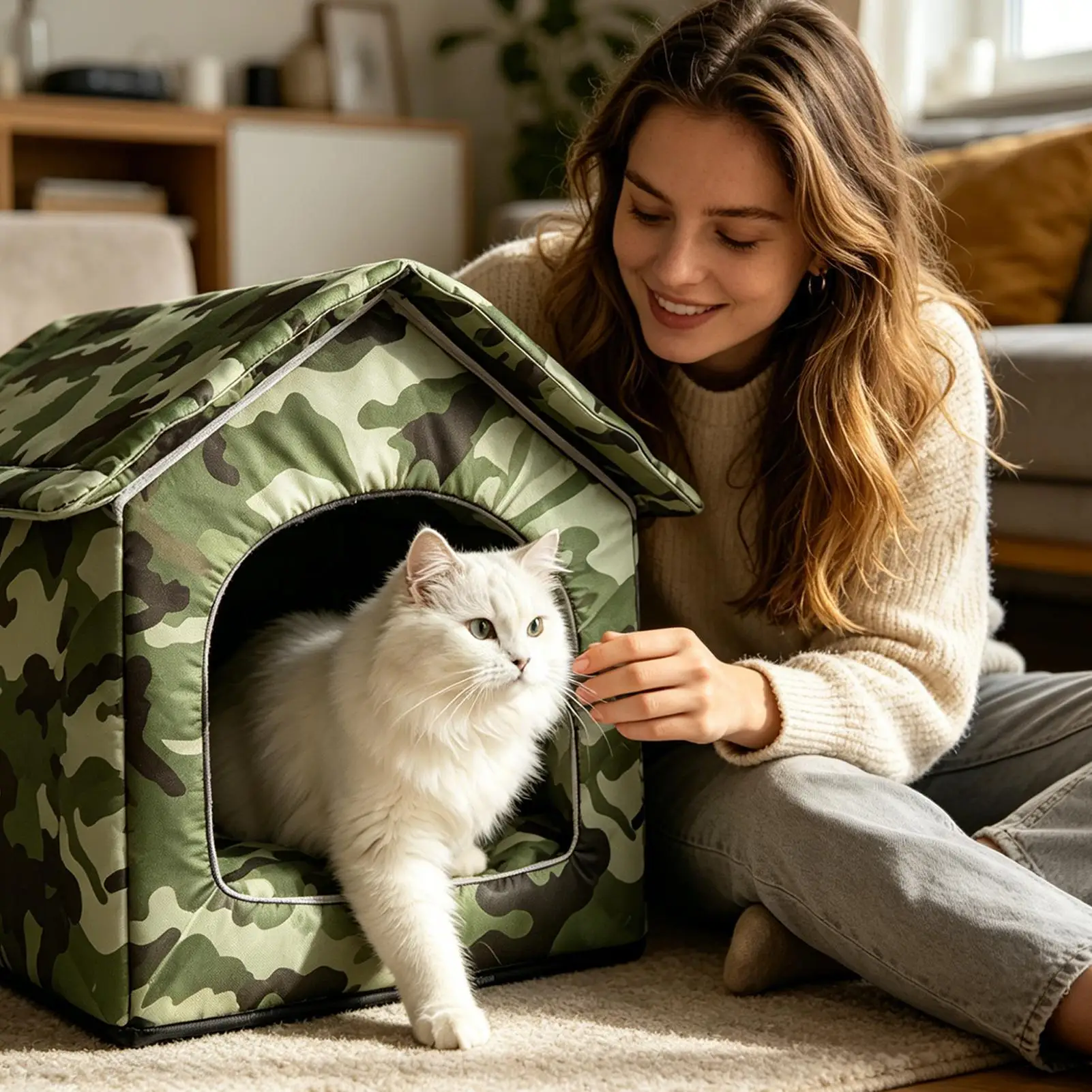Cooling Cat House Waterproof Kitten House Cool Kitten Shelter for Pet Parents Trainers Animal 1005012507045779