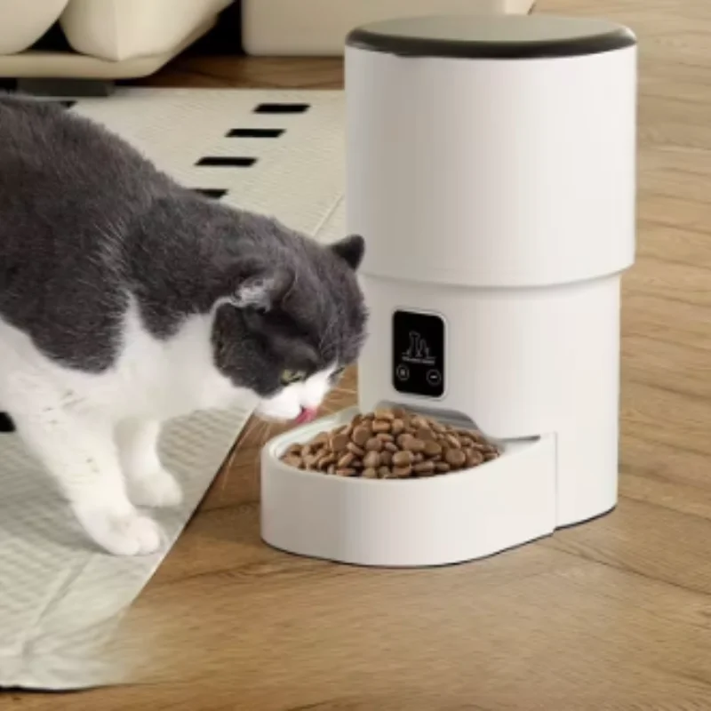 Automatic Pet Feeder Wifi Enabled Intelligent Cat and Dog Food Dispenser Smart With (4L) 1005012507630262