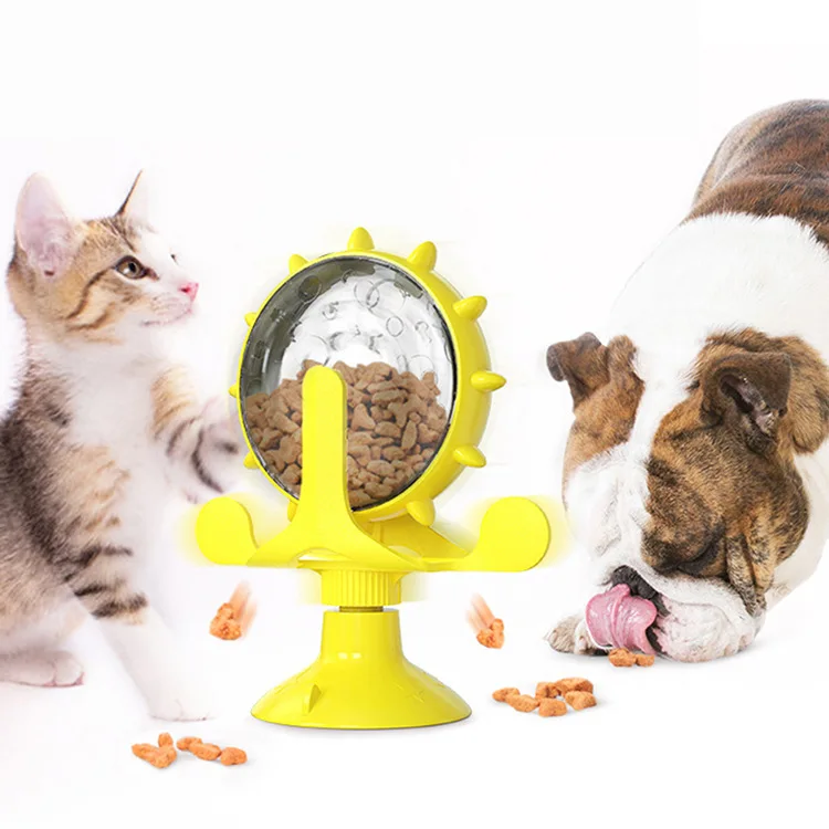 Cat and Dog Pet Toy Food Dispenser, Interactive Toy for Cats and Dogs, Training Automatic Feeder 1005012513730742